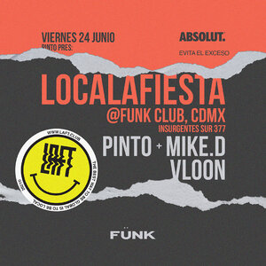 Pinto + Mike.D + Vloon en F&uuml;nk Club
