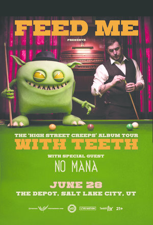 Feed Me - 'High Street Creeps' - Salt Lake City, UT