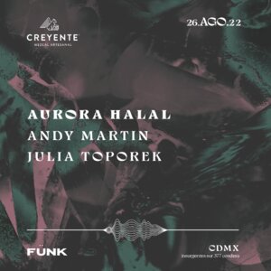 Aurora Halal + Andy Martin + Julia Toporek en F&uuml;nk Club