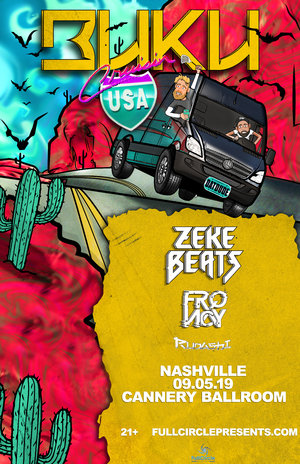 Buku's 'Cruisin' Tour - Nashville, TN - 9/5 - Event in Nashville