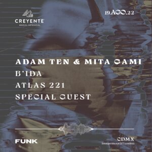Adam Ten & Mita Gami + B'IDA + Atlas 221 en F&uuml;nk C