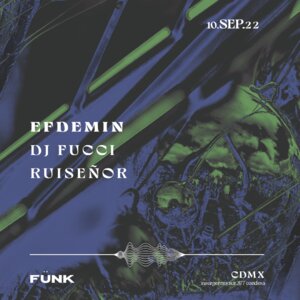 Efdemin + Dj Fucci + Ruise&ntilde;or en F&uuml;nk Club