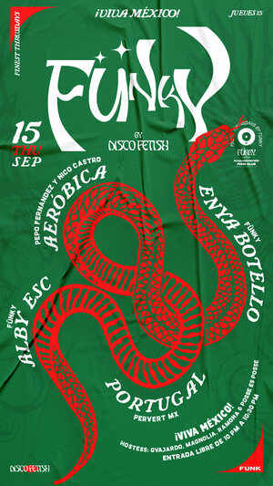F&uuml;nky by Disco Fetish | 15 de septiembre