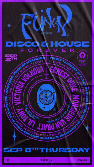 F&uuml;nky by Disco Fetish | 08 de septiembre