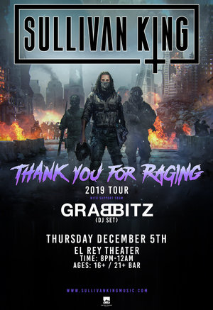 Sullivan King - 'Thank You For Raging' - Albuquerque, NM - 12/5