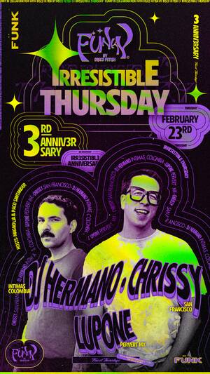 F&uuml;nky By Disco Fetish | 23 de febrero