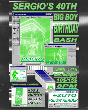 Sergio's 40th Big Boy Birthday Bash