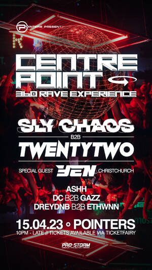 POINTERS PRESENTS: CENTRE POINT | A 360&deg; RAVE EXPERIENCE