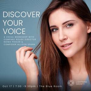 Discover Your Voice: Vocal Workshop with Na&iuml;ma P&ouml;hler